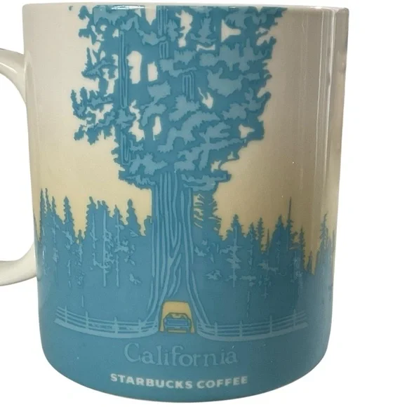 StarbucksCali State Palm California Cup Coffee Mug Collector Icon Series 16oz - Picture 5 of 10
